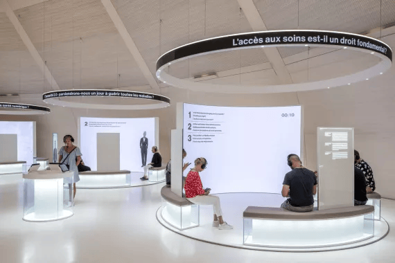 诺华展馆:“医学奇迹”主题展，瑞士巴塞尔/MDL CIRCLE+Michele De Lucchi+ATELIER BRÜCKNER