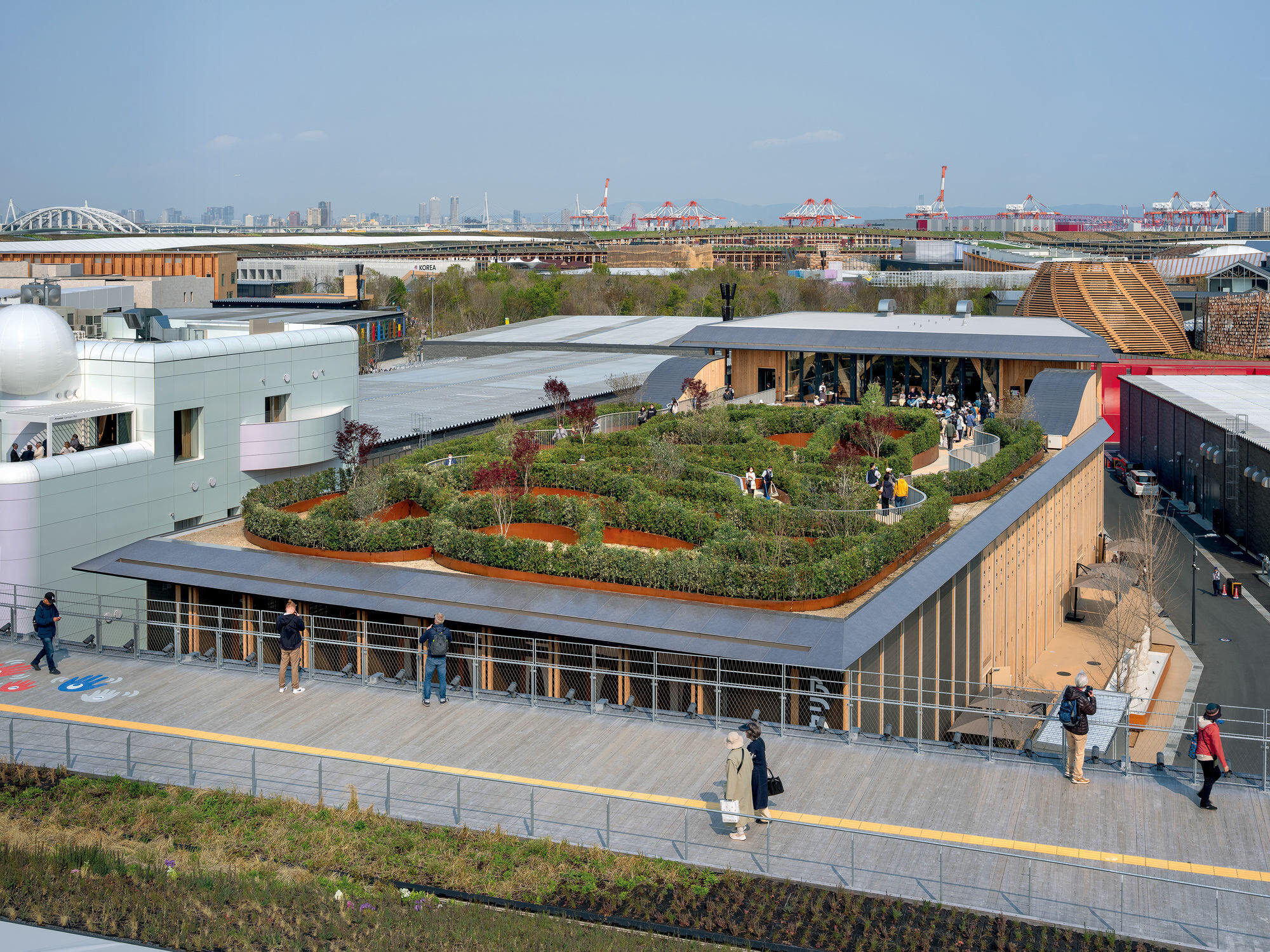 2025年大阪世博会 意大利馆 / Mario Cucinella Architects, Yoshiki Matsuda Architects