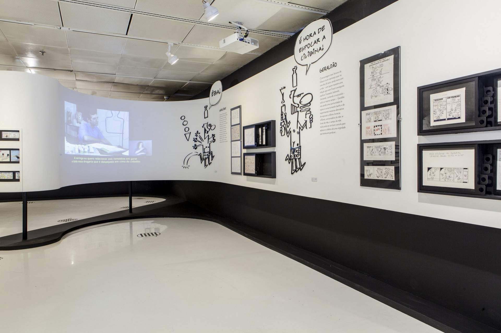 “Ocupação Glauco”漫画艺术展，巴西 / Theresa Faria