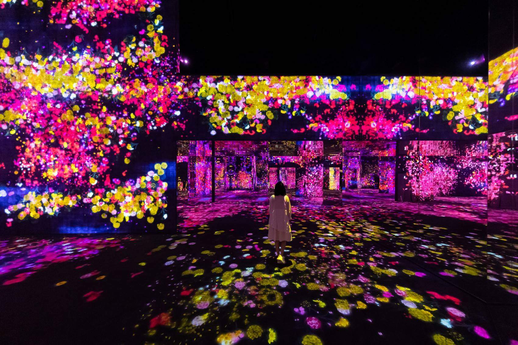 花与人的洼谷：迷失、沉浸与重生 / 澳门teamLab★超自然空间