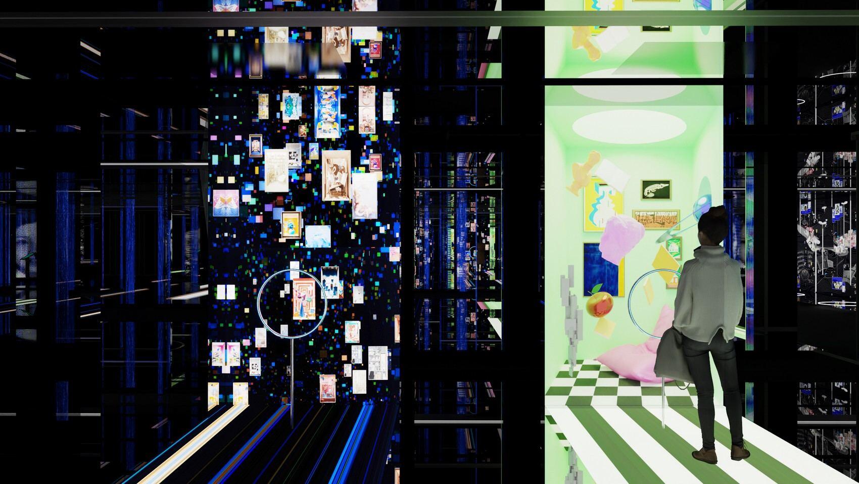 北京城市图书馆“元宇宙体验馆” / 某集体MOUJITI ART+TECH