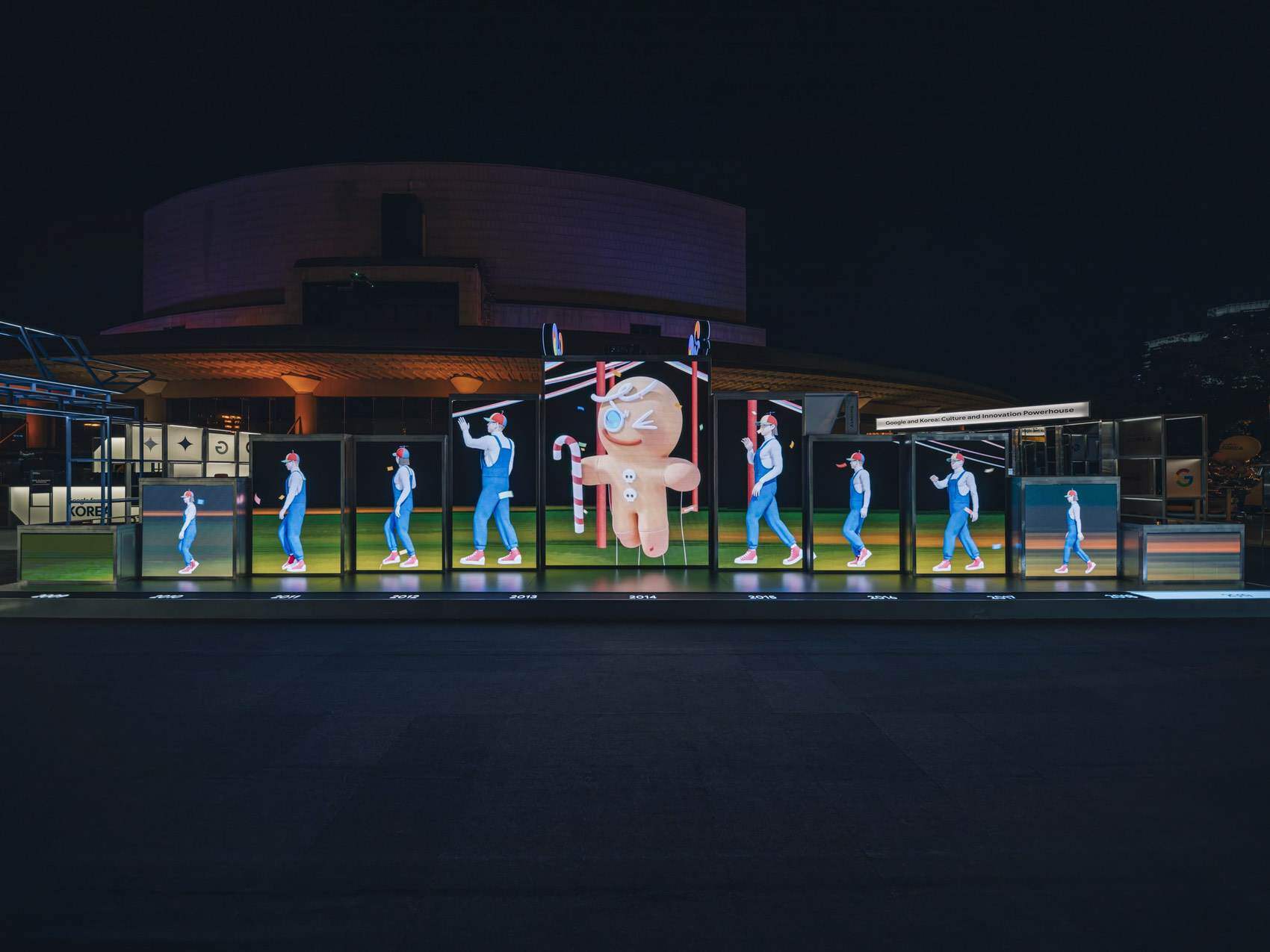 Google for Korea 2024：谷歌韩国20周年互动展览 / Rebel9