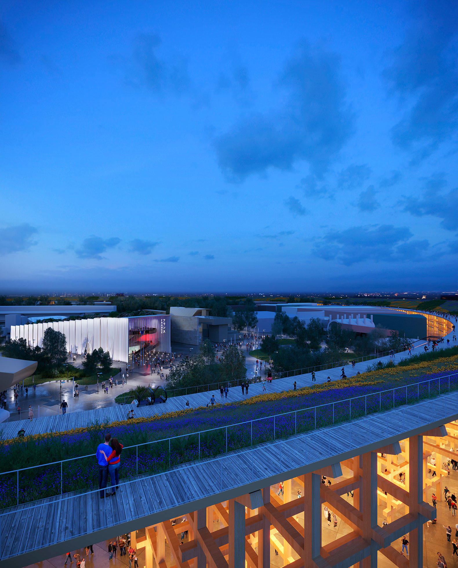 2025年大阪世博会法国馆——《自然剧场》 / Coldefy, Carlo Ratti Architetti